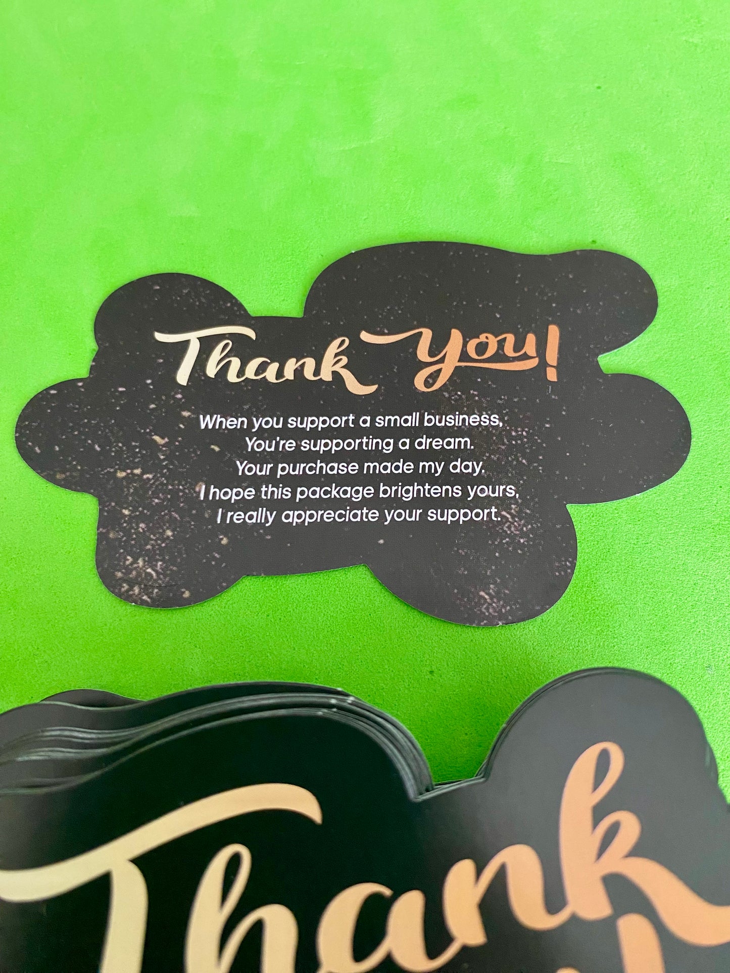 50 Thank You Business Cards