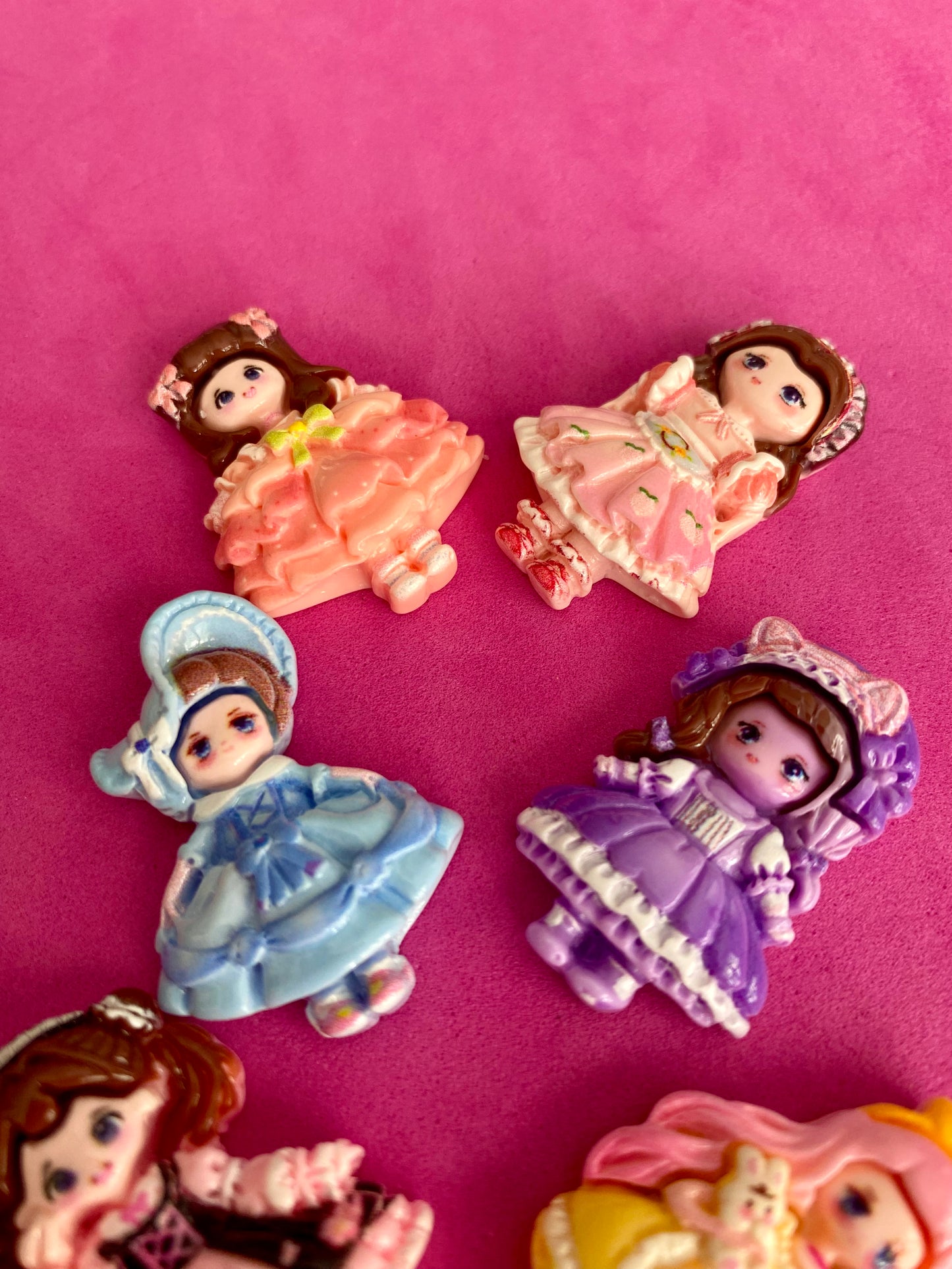 6 x Assorted Princess Embellishments