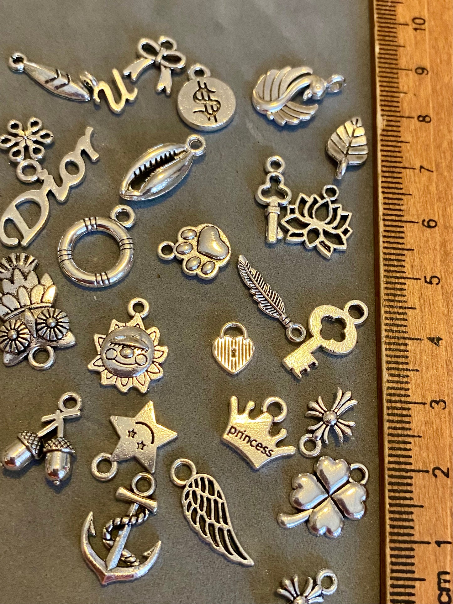 26 Assorted Charms Suitable for jewellery and Crafting