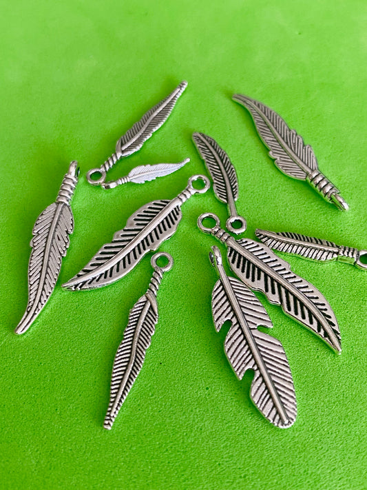 Feather Indian Navaho harms jewellery silver 