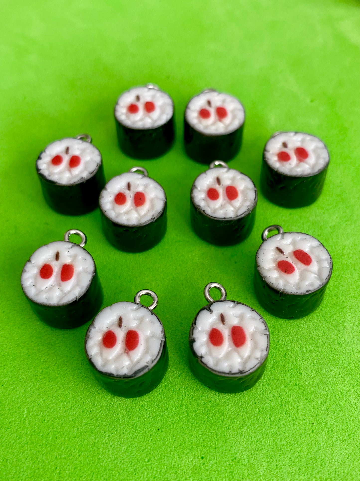 10 x Sushi Charms