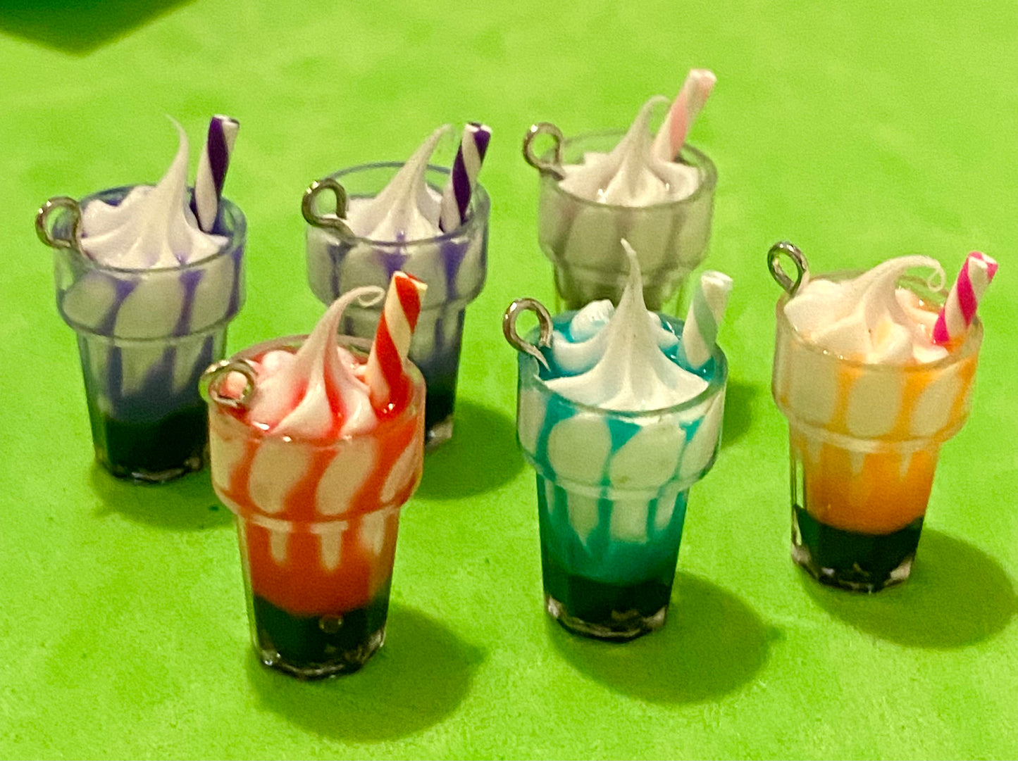 6 X Sundae / Drink Charms