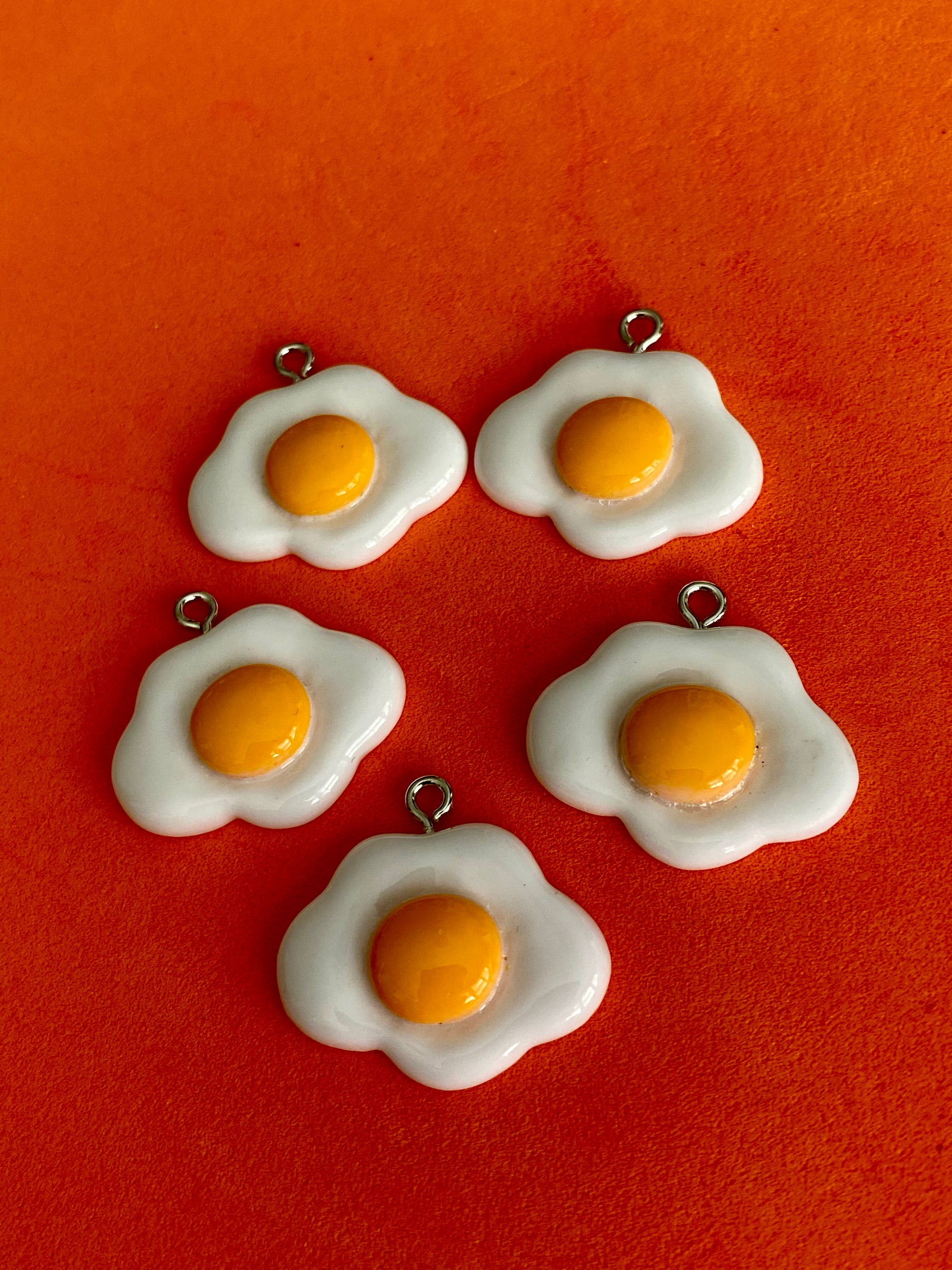 Egg fried eggs charms chicken charm Egg 